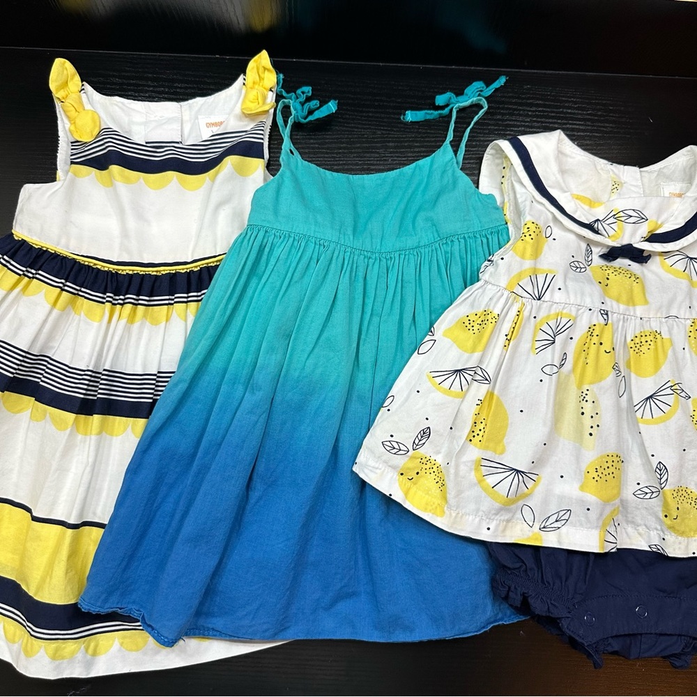 GYMBOREE 3 dresses for the price of 1